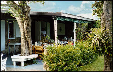 Dining terrace