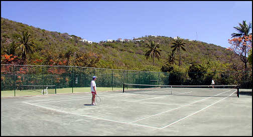 tennis at Guana