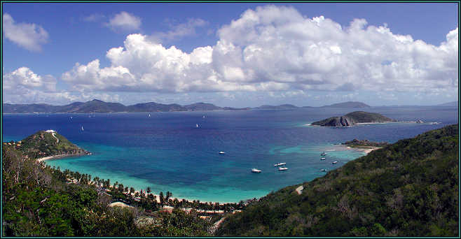 Overview of Peter Island Deadman's Bay