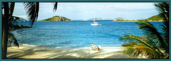 BVI beach and bay