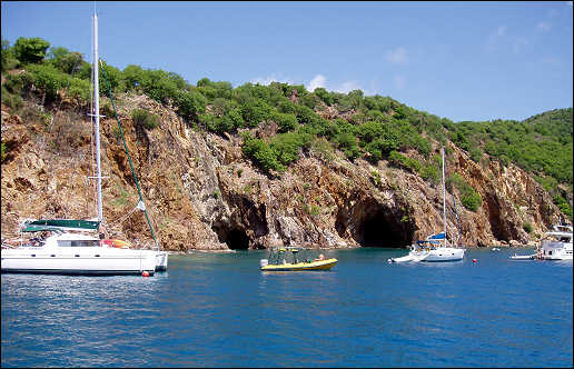 The Caves at Norman Island