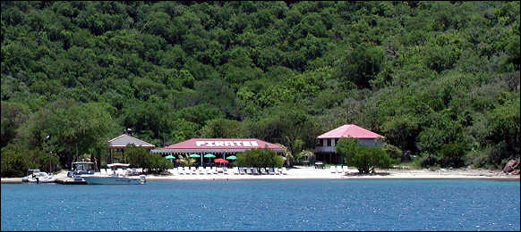 Pirates restaurant at Norman Island