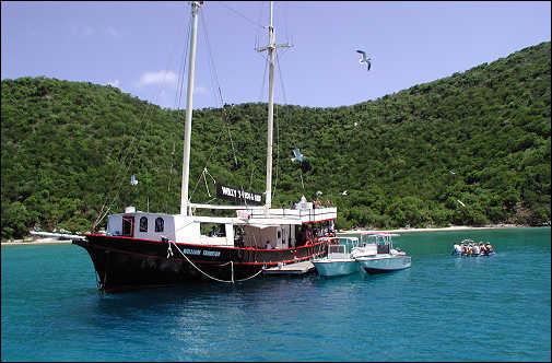 Wille-T floating bar and restaurant