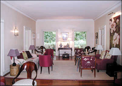 One of the living rooms