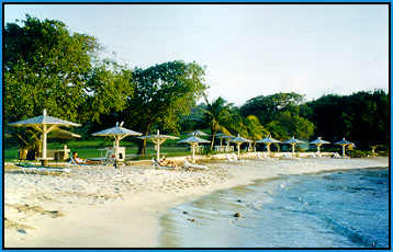 Beach at Cotton House resort