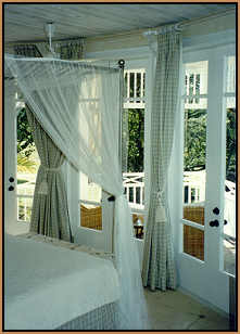 Bedroom in the Coutinot House.