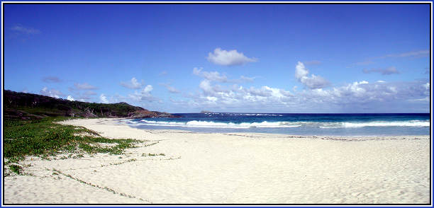 One of Mustique's east side beaches