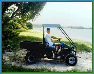 Hubby Kenny on our trusty sure-footed mule.