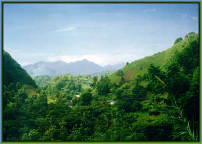 St. Vincent mountain and valley