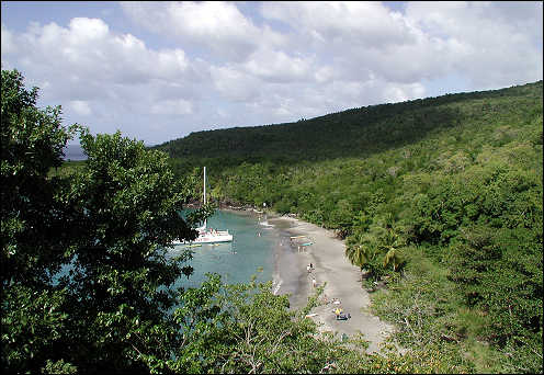 Anse Cochon silver beach at Ti Kaye Village Resort