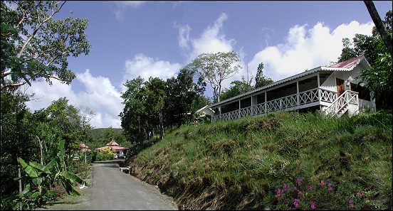 Some of the upper cottages