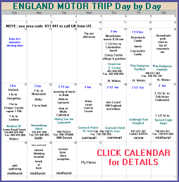 Link to detailed calendar and trip information