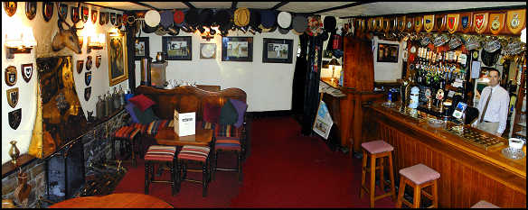 Groes Inn historic bar and lounge