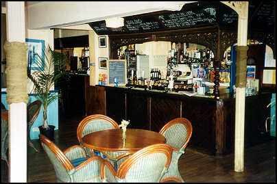 Old Coastguards Inn dining room and pub