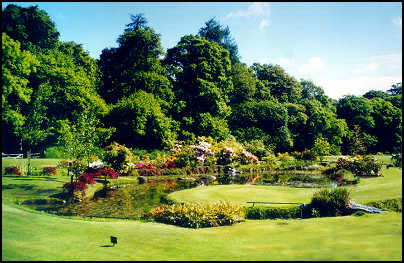 putting course at Gidleigh Park