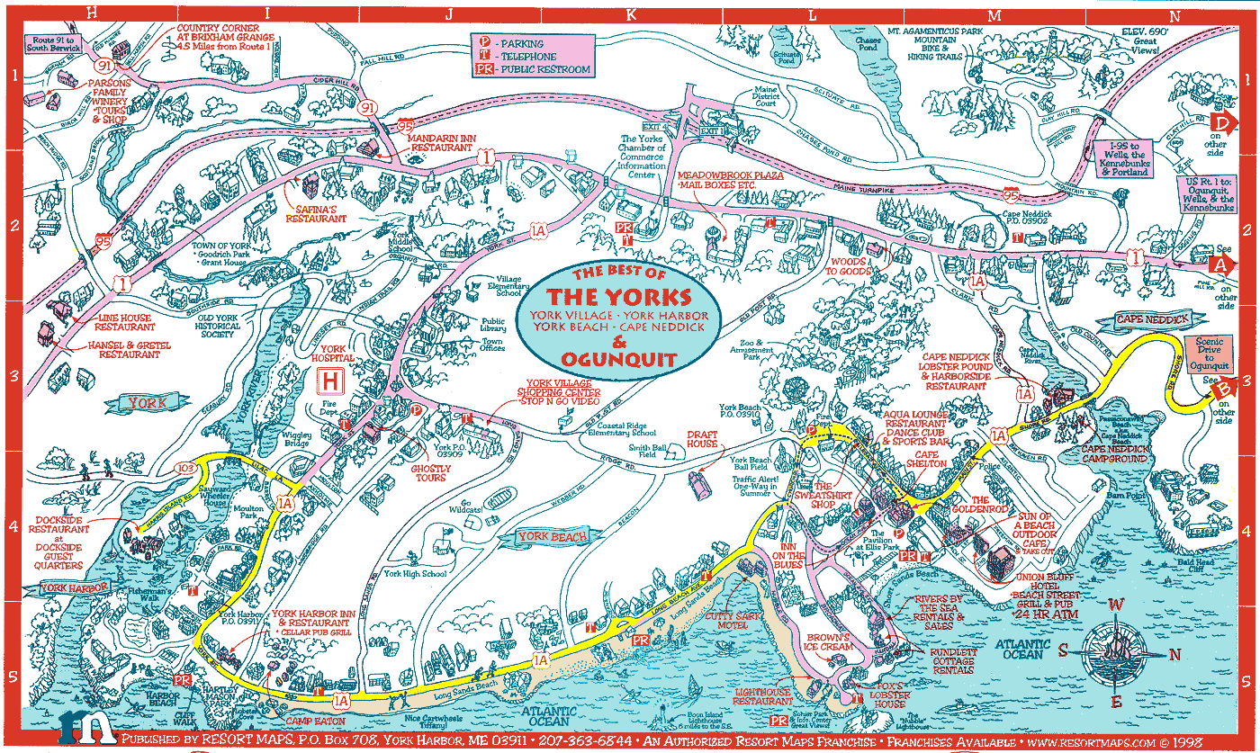 Go to the OGUNQUIT area map   Return to Lynn McKamey's   MAINE TRIP REPORT