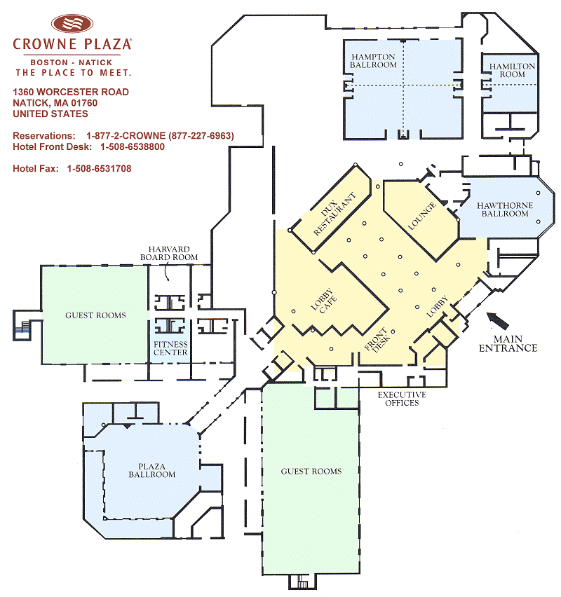 Crowne Plaza Hotel Natick in Boston, Massachusetts