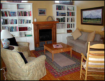 Library living room in the new section