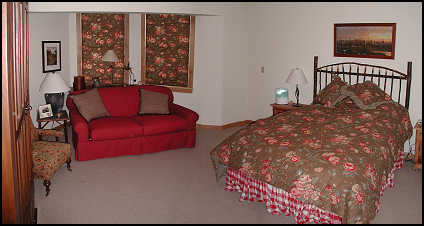 One of the Cody bedrooms