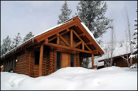 Granite Ridge log house
