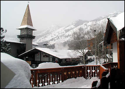 mountain view in Teton Village