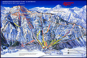 Rendezvous Mountain Map