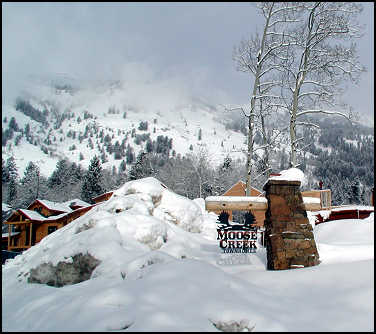 Entry to Moose Creek development