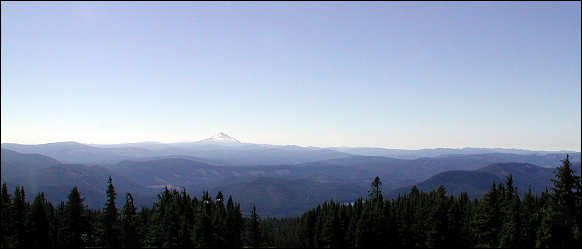 view south to Mount Washington