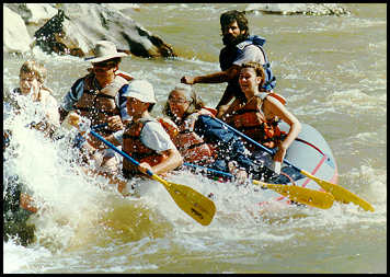 McKameys rafting in New Mexico