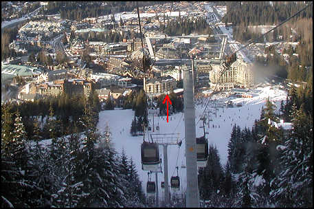 Carlton Lodge directly at the base of the Whistler Gondola