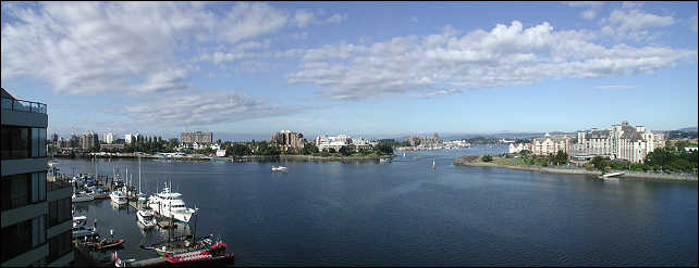 View from our 2 bedroom suite balcony