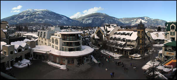 View of Village from Carlton Lodge