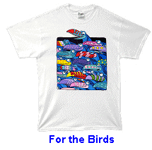 For the Birds t-shirt